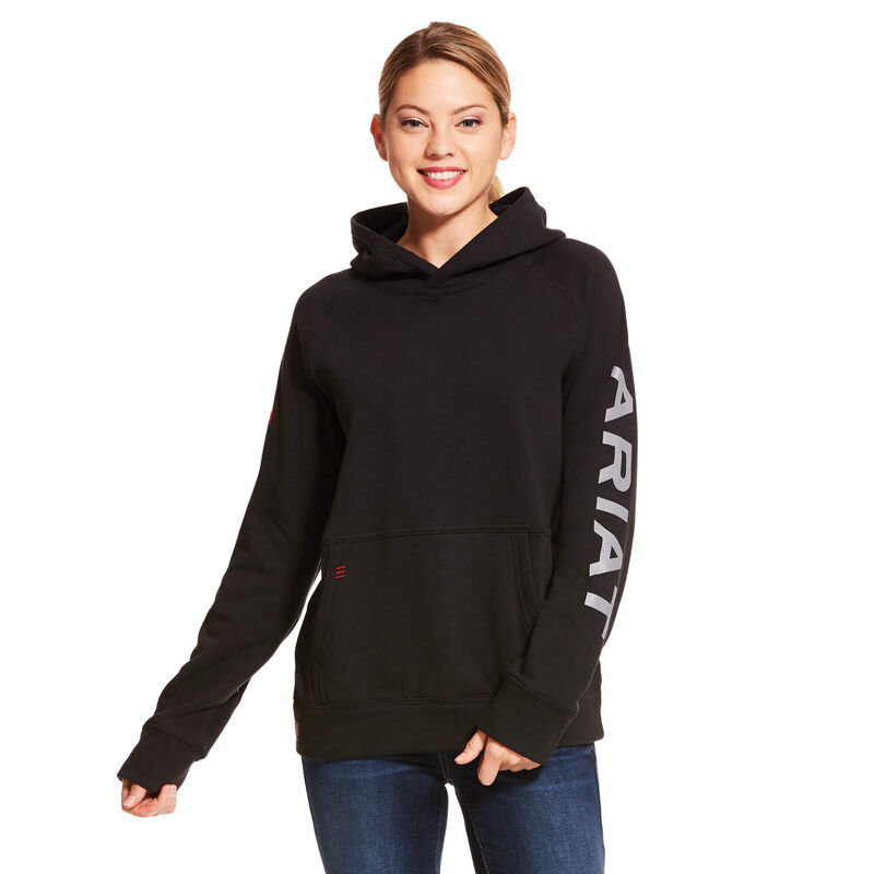 10027793 FR Primo Fleece Logo Hoodie – Del Mar Safety Solutions