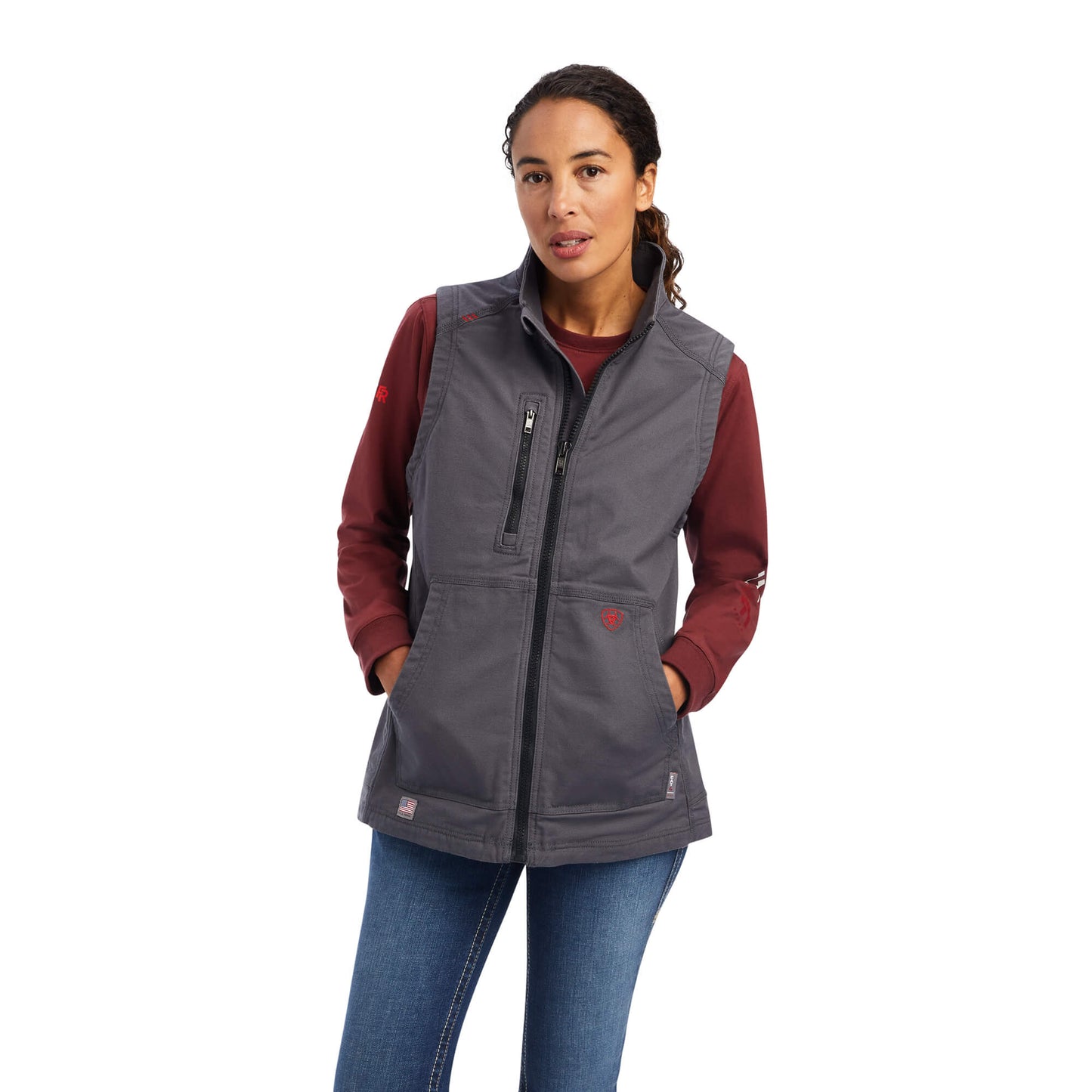 10041790 FR DuraLight Stretch Canvas Vest