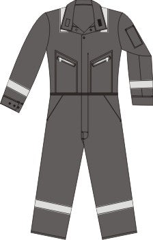 40ZD70US - Fire Resistant Hi-Vis Coveralls