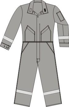 40ZD70US - Fire Resistant Hi-Vis Coveralls