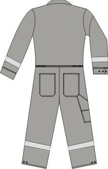 40ZD70US - Fire Resistant Hi-Vis Coveralls