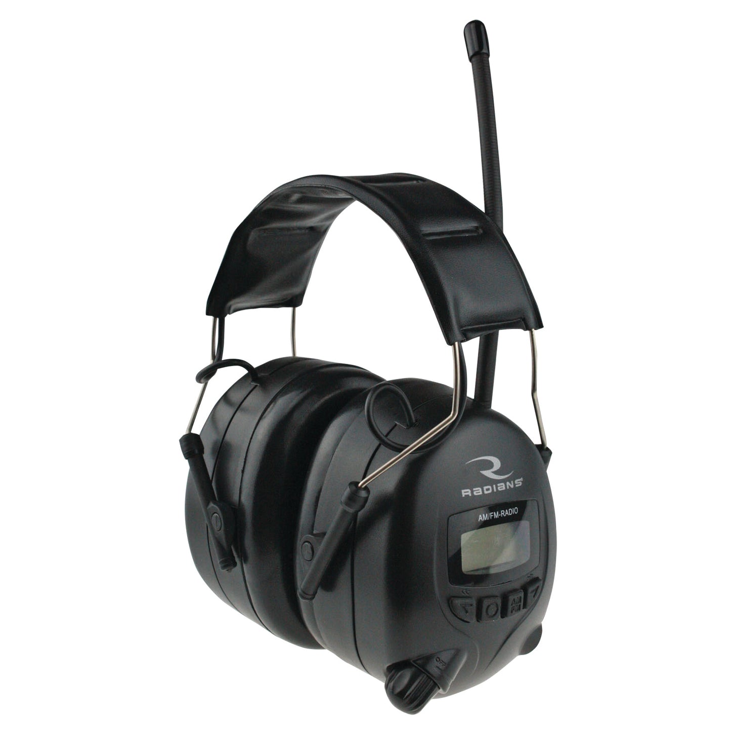 RADIANS AM/FM DIGITAL TUNING ELECTRONIC EARMUFF WITH LCD DISPLAY