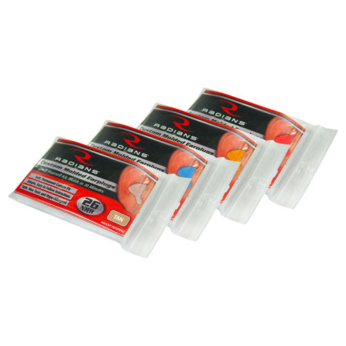 RADIANS CUSTOM MOLDED EARPLUGS