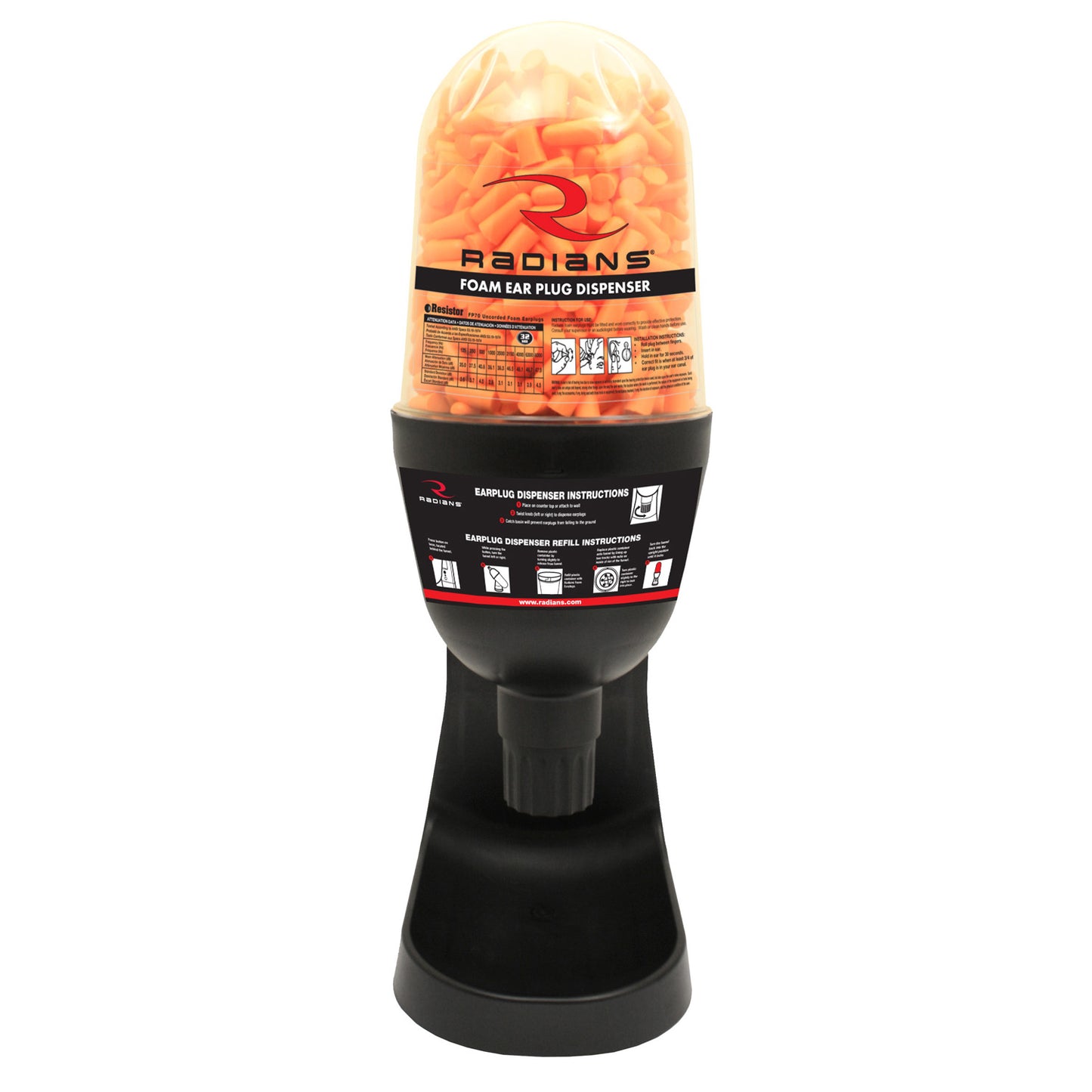 RADIANS FOAM EARPLUG DISPENSERS