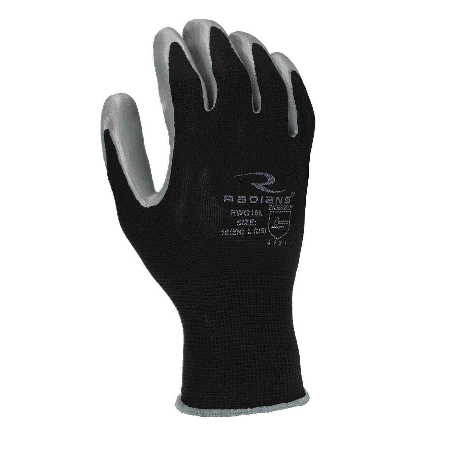 RADIANS RWG15 SMOOTH NITRILE PALM COATED GLOVE