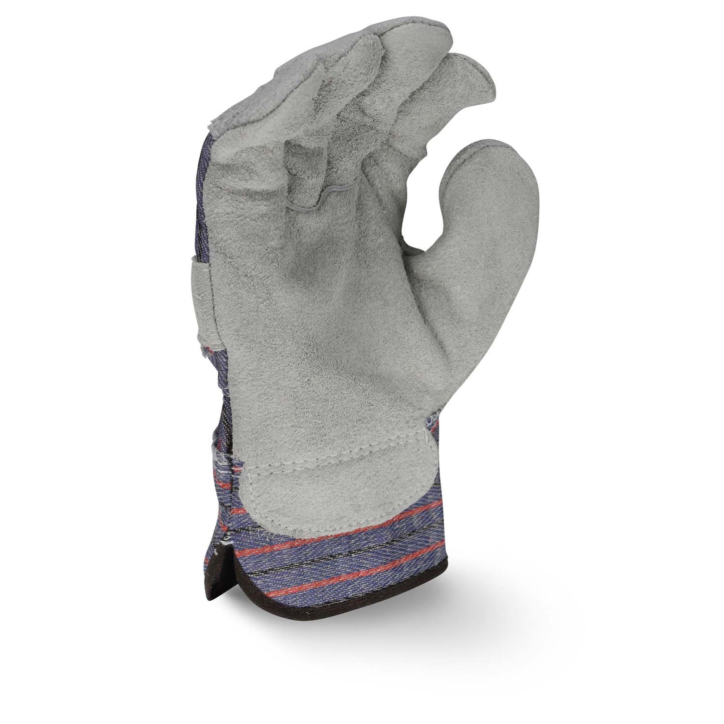 RADIANS RWG3111 ECONOMY SHOULDER GRAY SPLIT LEATHER GLOVE