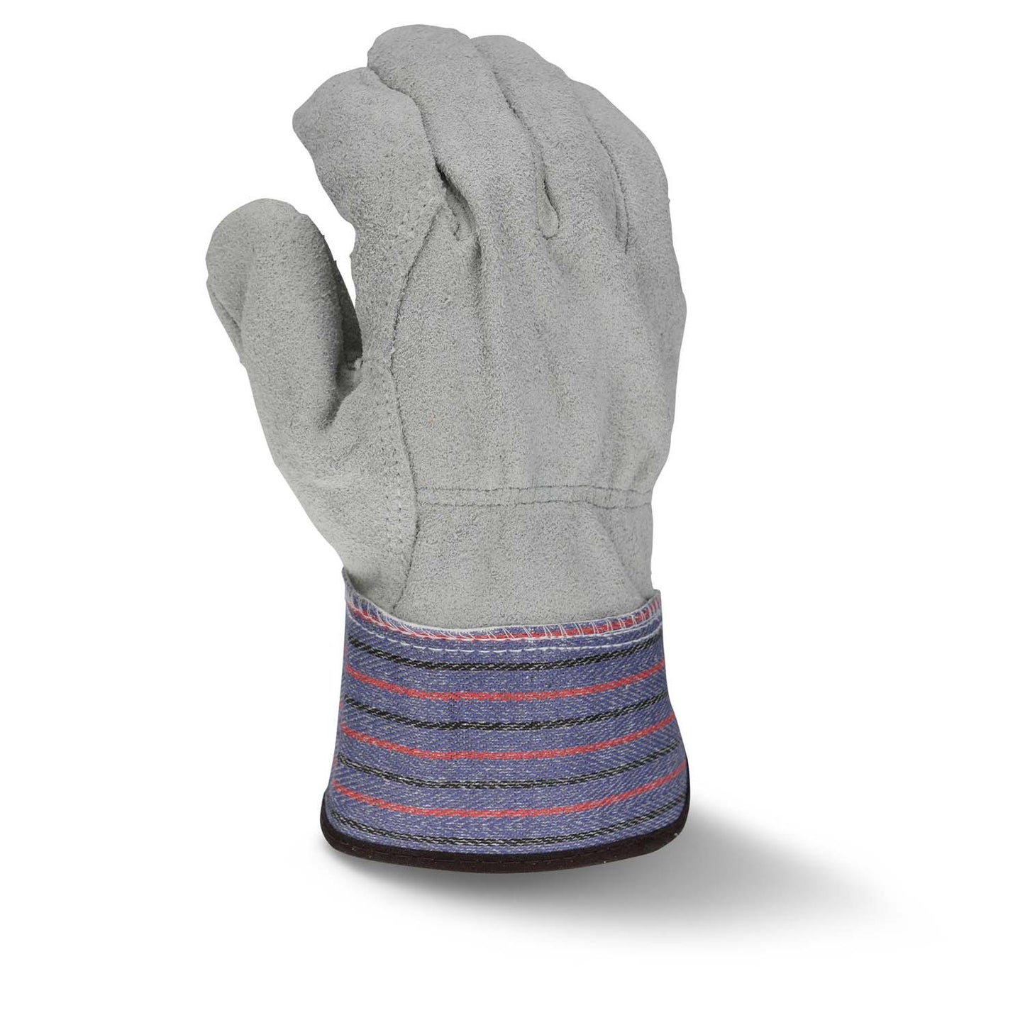 RADIANS RWG3206 FULL REGULAR SHOULDER GRAY SPLIT COWHIDE LEATHER PALM GLOVE