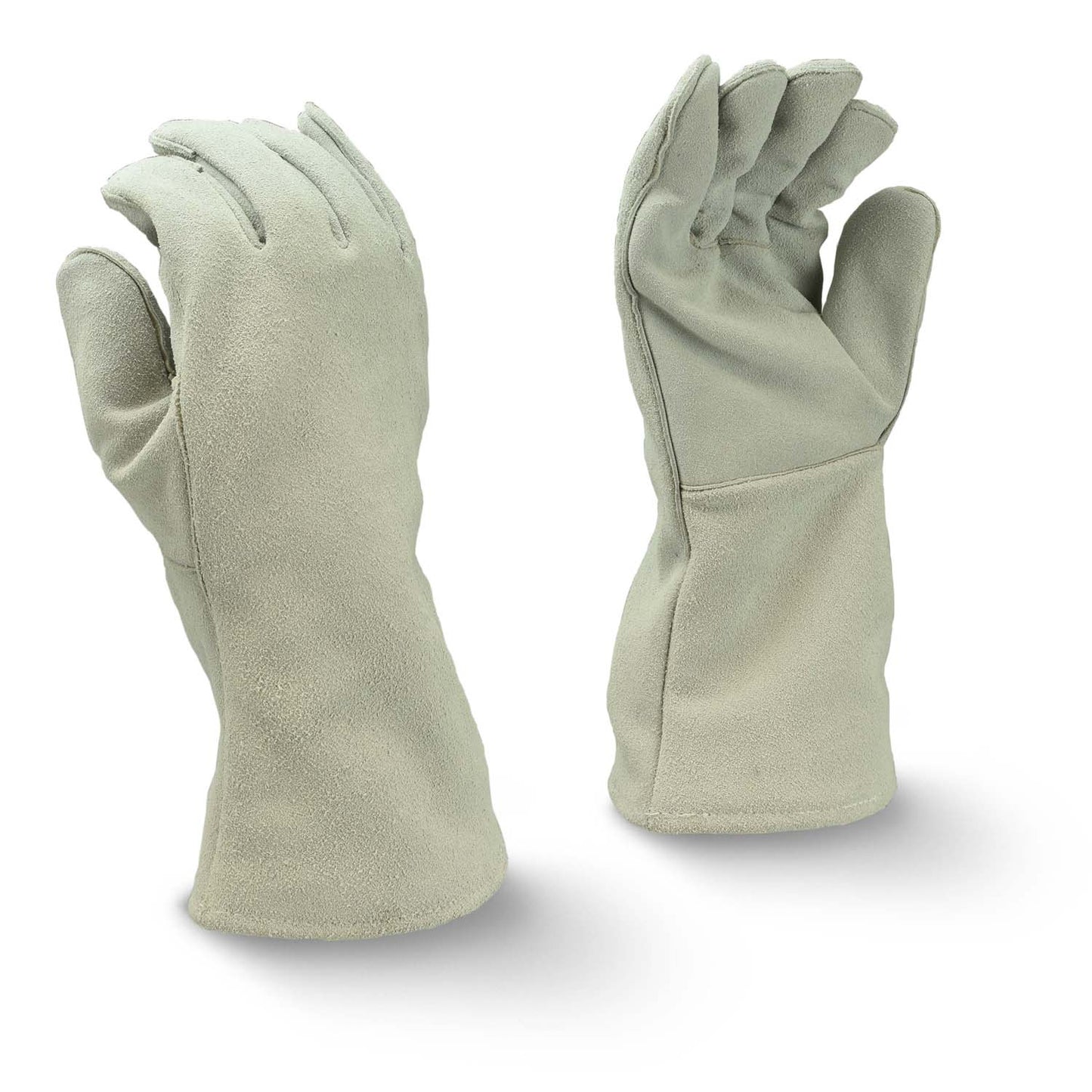 RADIANS RWG5100 GRAY SPLIT ECONOMY SHOULDER COWHIDE LEATHER WELDING GLOVE