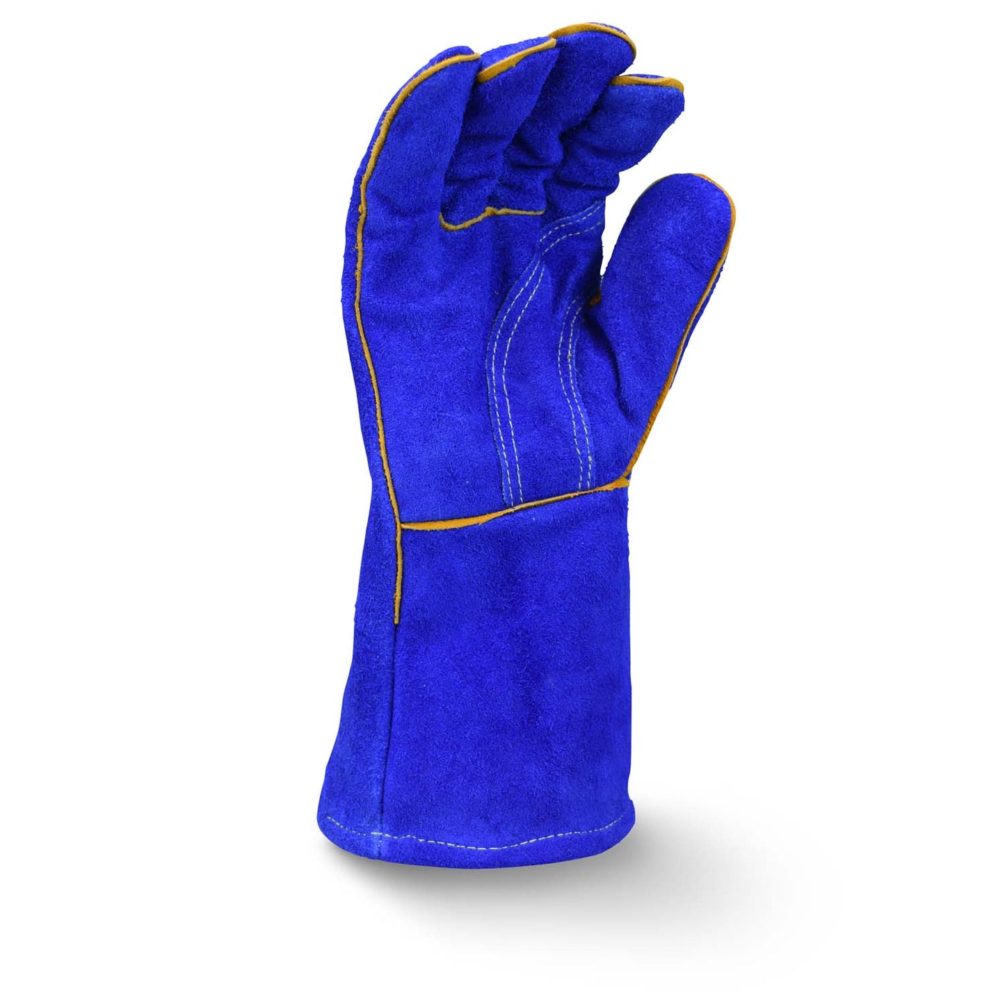 RADIANS RWG5210 BLUE REGULAR SHOULDER SPLIT LEATHER WELDING GLOVE
