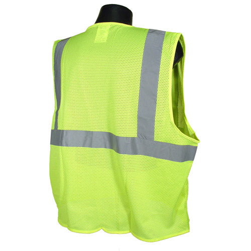 RADIANS SV2Z ECONOMY TYPE R CLASS 2 SAFETY VEST WITH ZIPPER