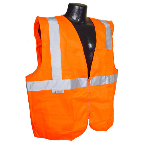 RADIANS SV2Z ECONOMY TYPE R CLASS 2 SAFETY VEST WITH ZIPPER
