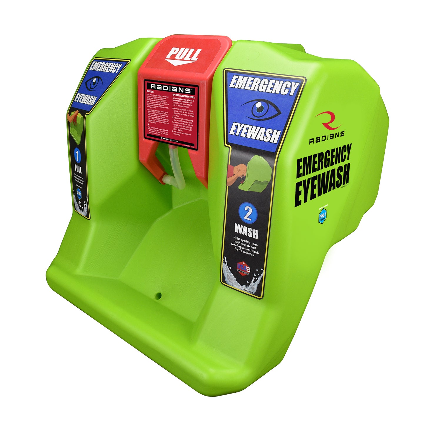 VISIONAID 16 GALLON EMERGENCY EYEWASH STATION