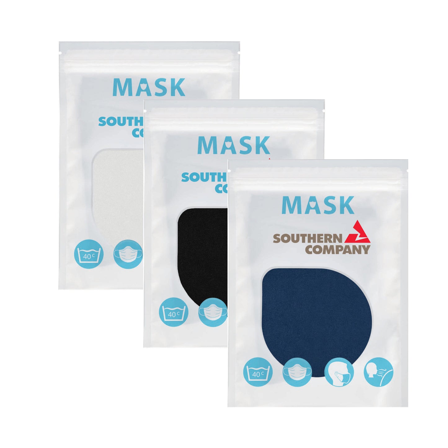 2-Layer 100% Cotton Value Mask - Customizable Packaging