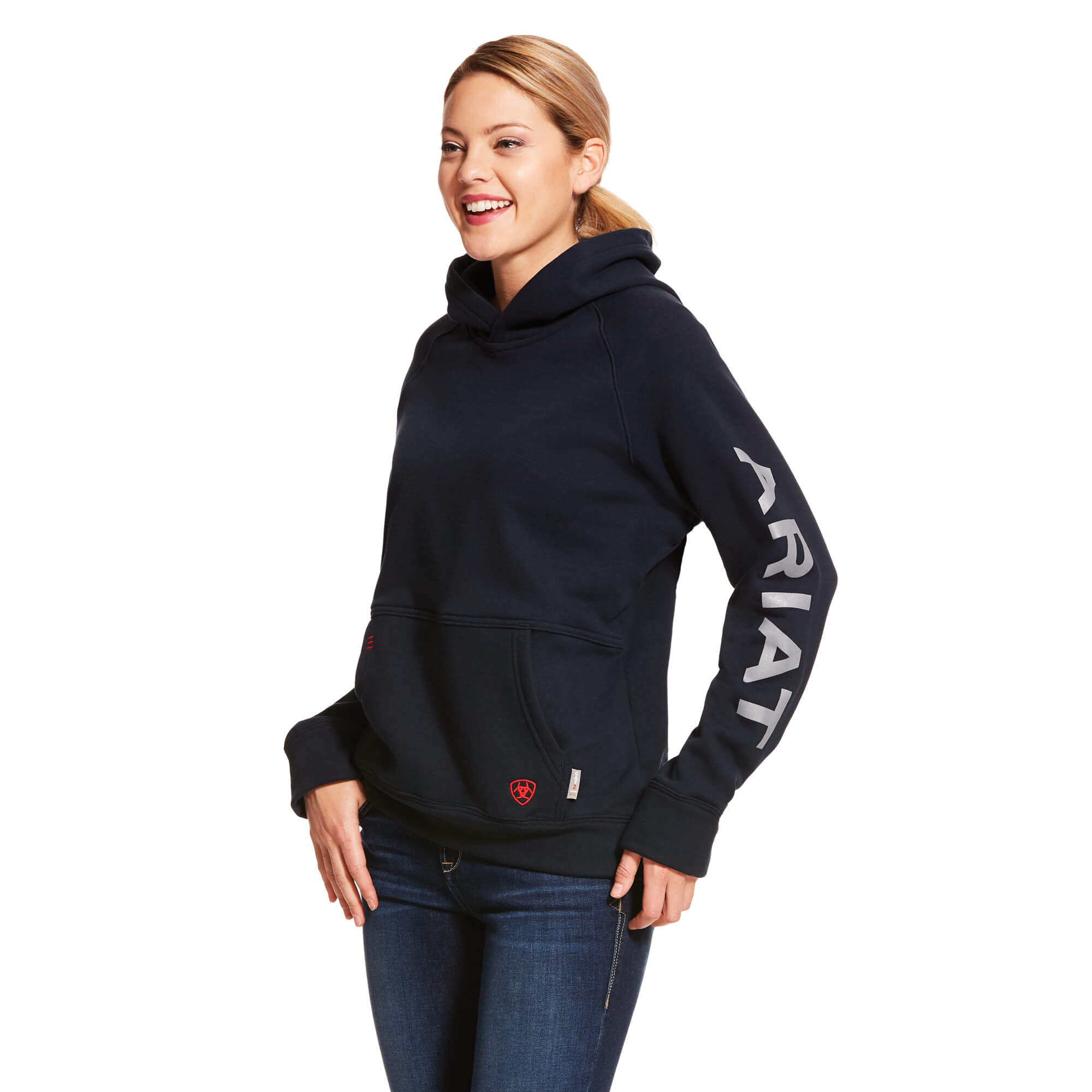 10027793 FR Primo Fleece Logo Hoodie – Del Mar Safety Solutions