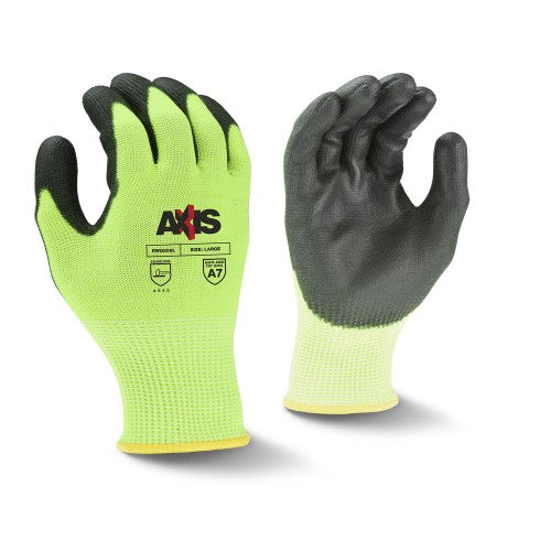 Cut Protection level A7 PU coated Glove