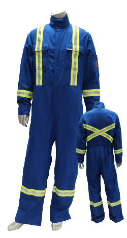 40ZD Fire Resistant Coveralls - Optional Reflective Tape