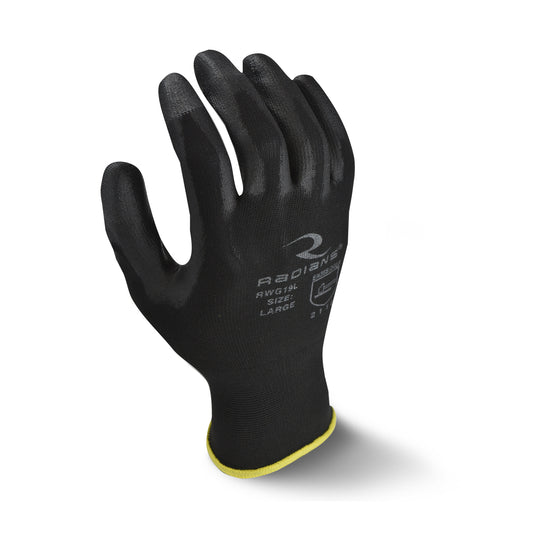 RADIANS RWG19 TOUCHSCREEN PU PALM COATED GLOVE