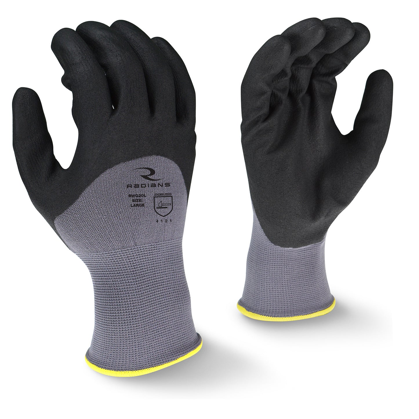 RADIANS RWG20 MICRO FOAM NITRILE ¾ DIPPED GLOVE