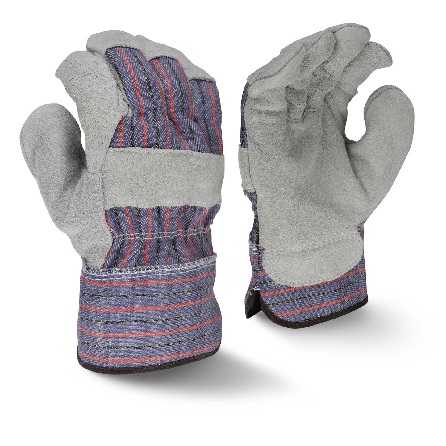 RADIANS RWG3111 ECONOMY SHOULDER GRAY SPLIT LEATHER GLOVE