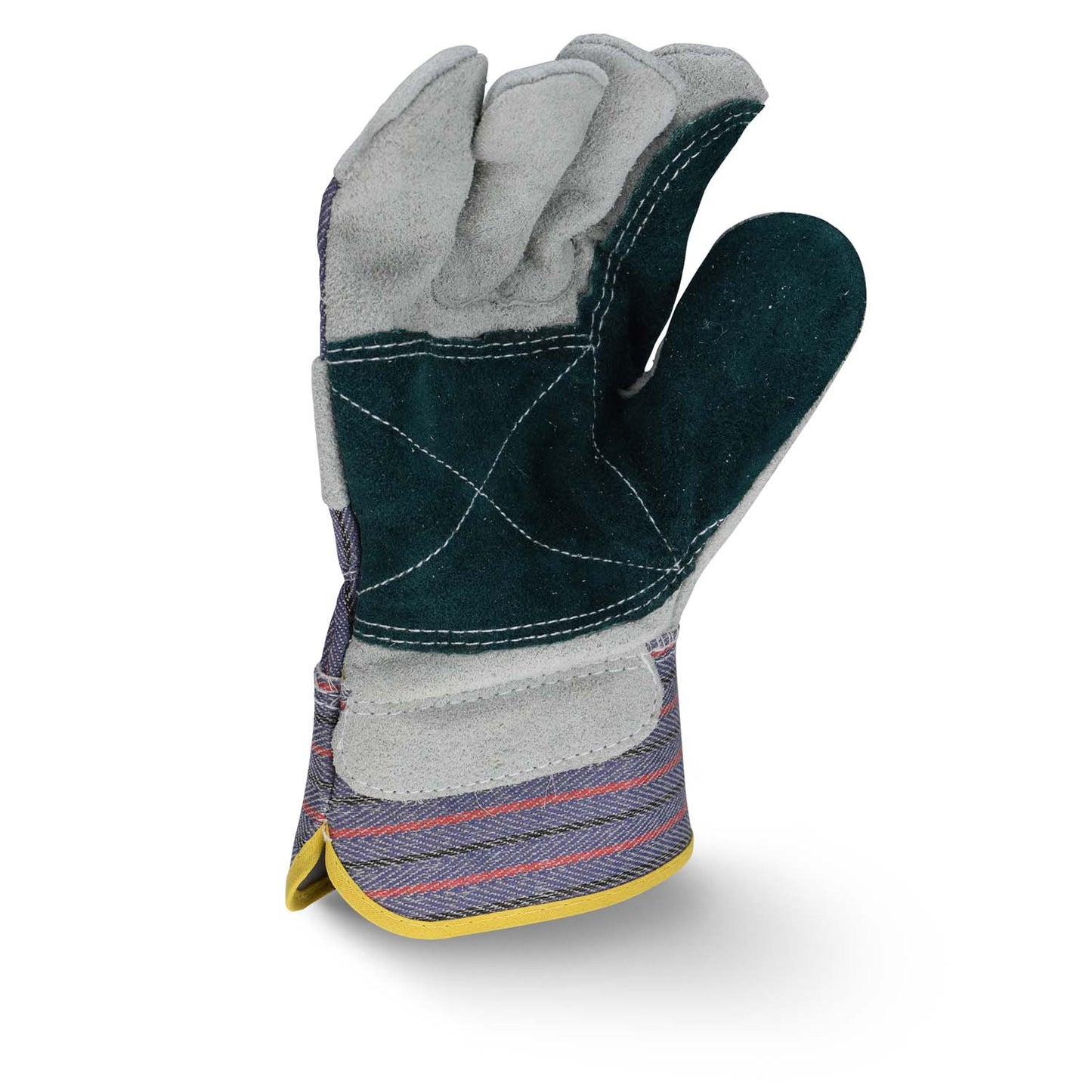 RADIANS RWG3200 REGULAR SHOULDER GRAY SPLIT COWHIDE LEATHER GLOVE