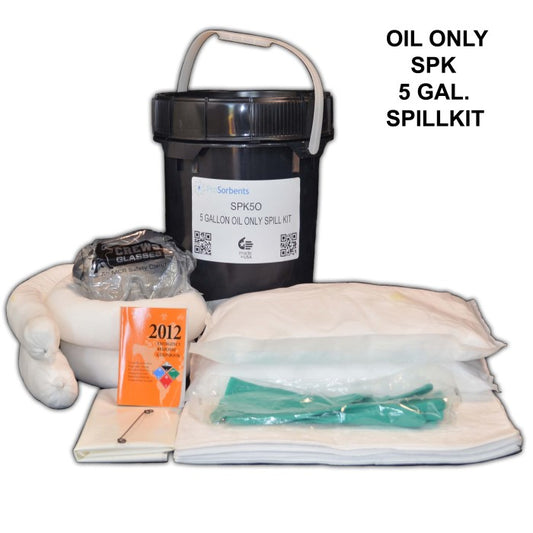 SPK5-O Oil Only 5 gallon Spill Kit.